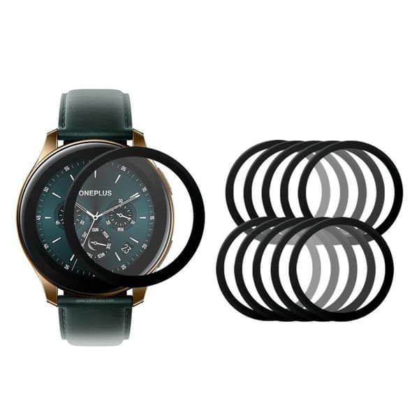 ENKAY OnePlus Watch PMMA skjermbeskytter - 10 Pakker Transparent