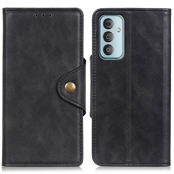 Alpha läder Samsung Galaxy M23 fodral - Svart Svart