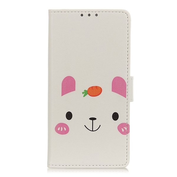 Nokia 1 Plus folio nahkakotelo - Söpö Eläin Multicolor