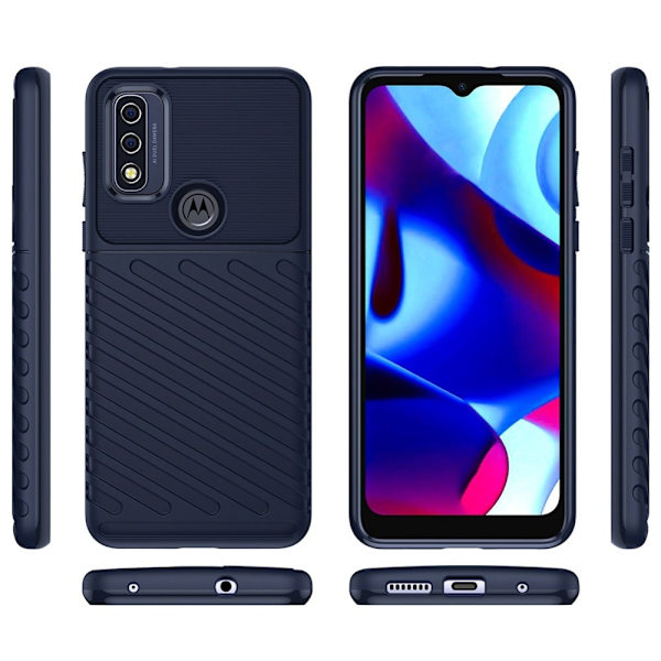 Thunder Motorola G Pure Etui - Blå Blue