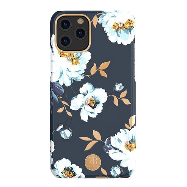 Kingxbar iPhone 11 Pro Max Blossom Swarovski Case - Gardeniat Multicolor
