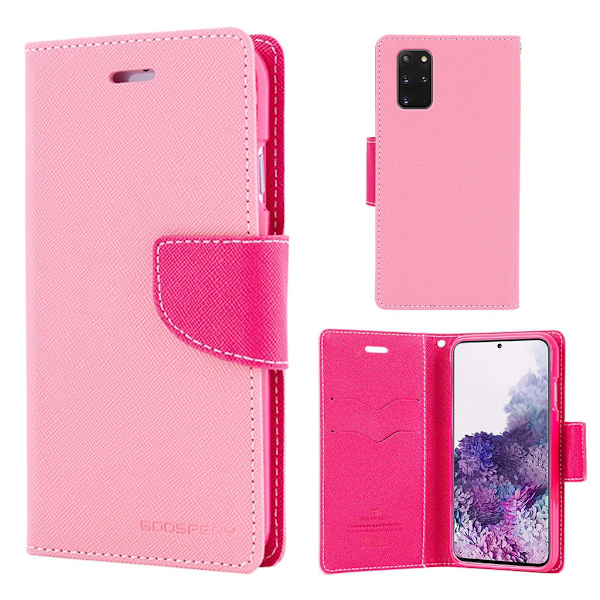 MERCURY Fancy Diary - Samsung Galaxy S20 Plus - Pinkki Pink