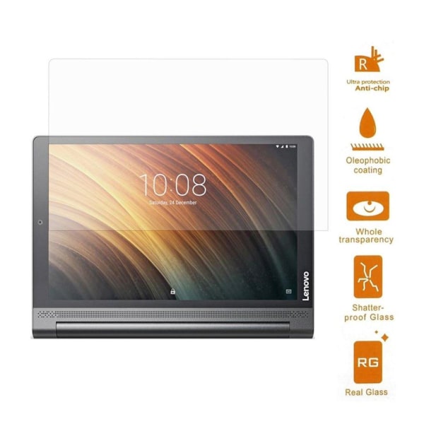 Lenovo Yoga Tab 3 Plus 10 temperoitu suojalasi näytölle Transparent