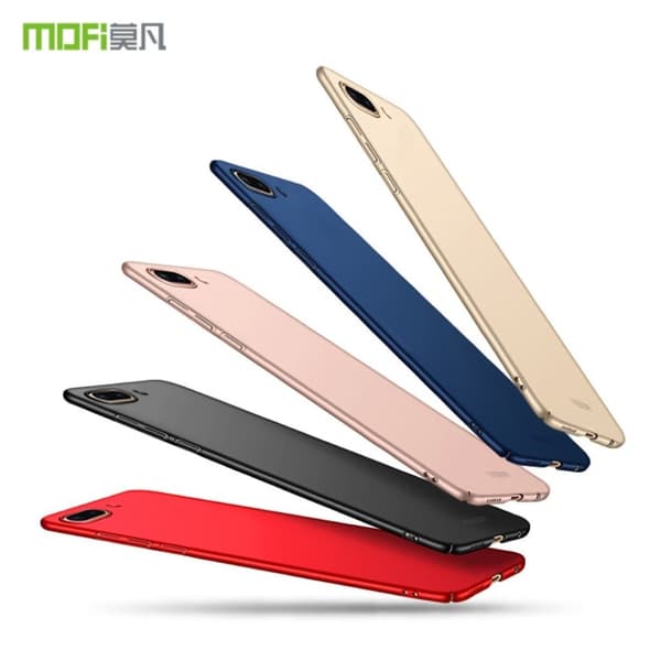 MOFI Huawei Honor 10 mobiletui i plastik med super slim design - Sort Black
