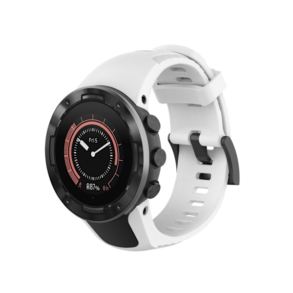 Suunto 5 classic klockarmband i silikon - Vit Vit