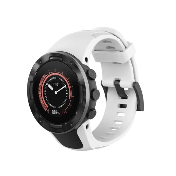 Suunto 5 classic silikone Urrem - Hvid White