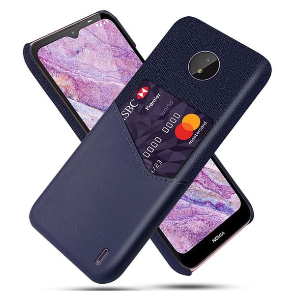 Bofink Nokia C10 Card Suojakuori - Sininen Blue