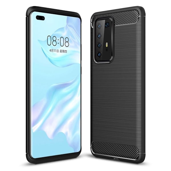 Carbon Flex cover - Huawei P40 Pro - Sort Black
