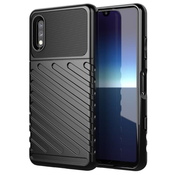 Thunder Sony Xperia Ace 2 Etui - Svart Black