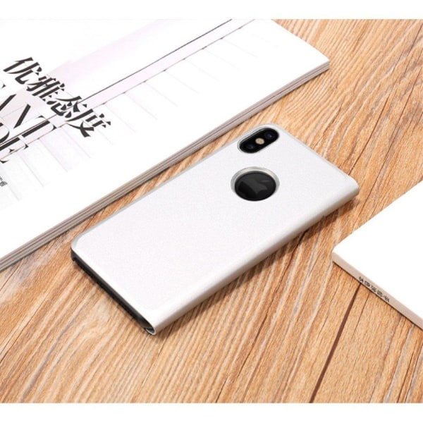 Mirror iPhone X fodral - Silver/Grå Silvergrå