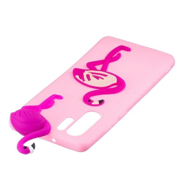 Cute 3D Samsung Galax Note 10 Pro kuoret - Flamingo Pink