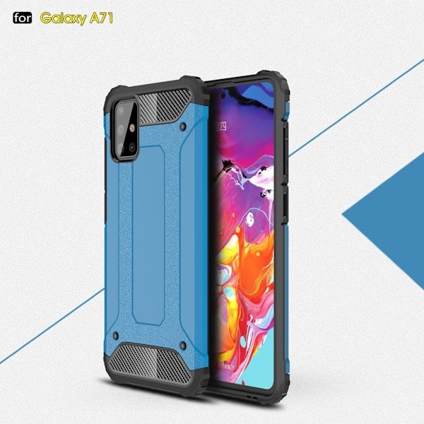 Armour Guard Samsung Galaxy A71 skal - Blå Blå