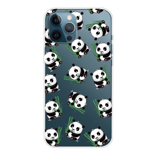 Deco iPhone 13 Pro Suojakotelo - Pandas And Bamboo Multicolor