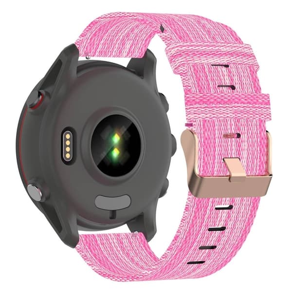 20mm Universal nylon kellohihna - Pinkki Pink