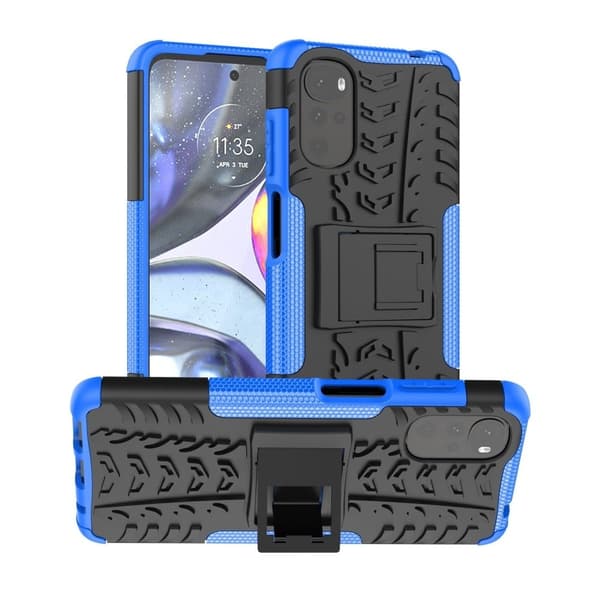Offroad Motorola Moto G22 skal - Blå Blå