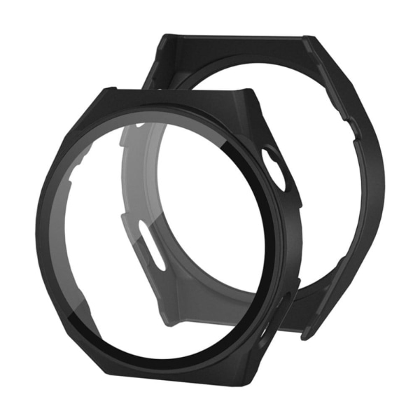 Huawei Watch GT 3 Pro 46mm mat cover med hærdet glas - Sort Black