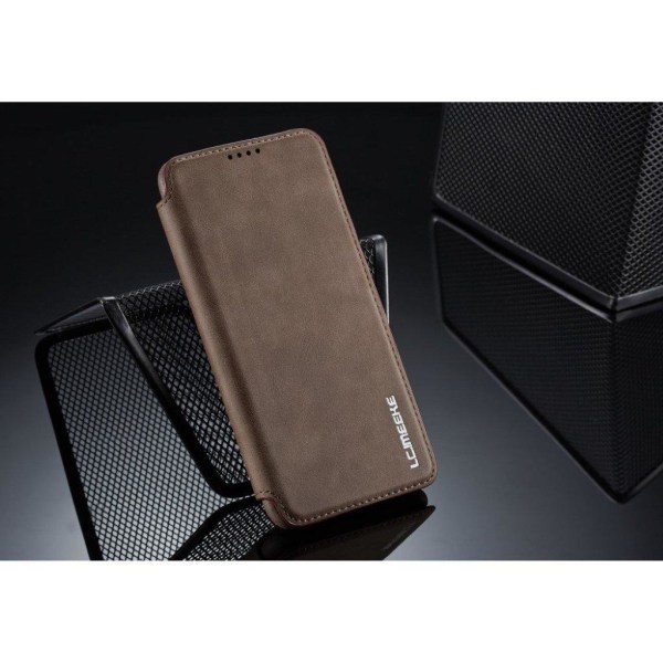 LC.IMEEKE Huawei P30 Lite retro læderetui - Kaffe Brown