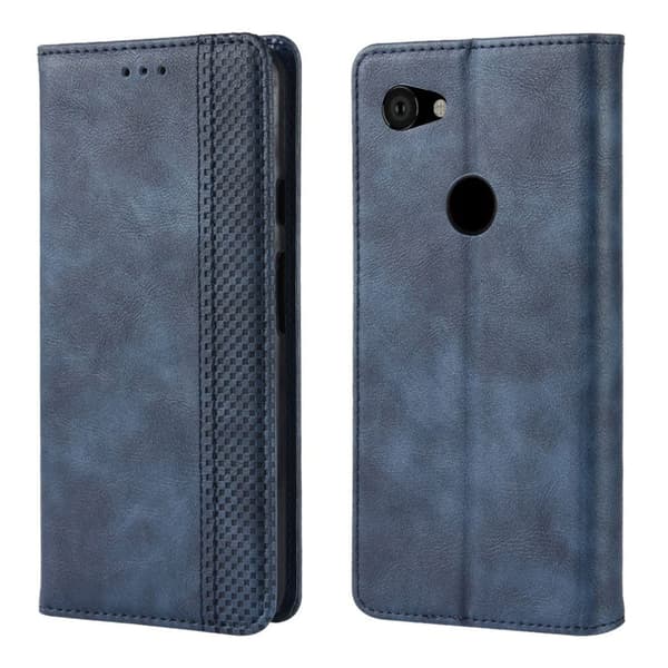 Bofink Vintage Google Pixel 3a kotelot - Sininen Blue