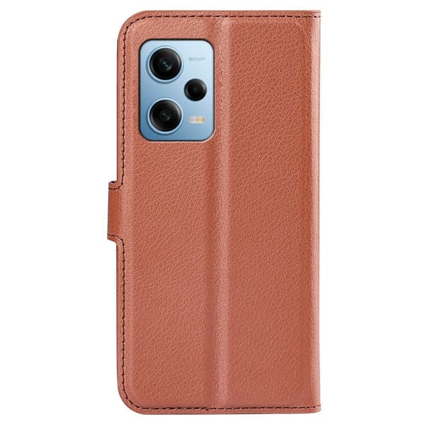 Classic Xiaomi Redmi Note 12 Pro Flippetui - Brun Brown