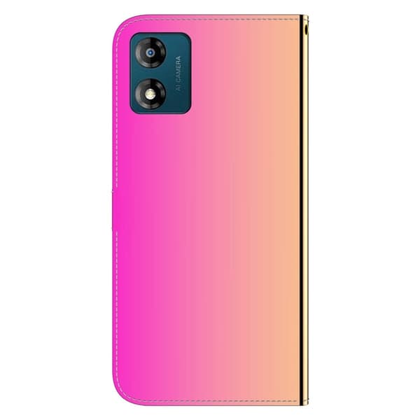 Mirror Motorola Moto E13 fodral - Rosa Rosa
