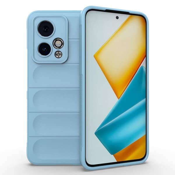 Blødt grebsformet Honor 90 GT cover - Babyblå Blue