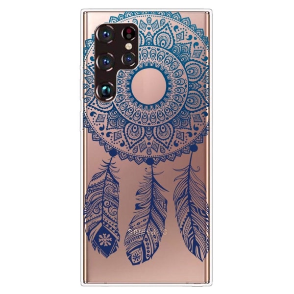 Deco Samsung Galaxy S22 Ultra Suojakotelo - Dream Catcher Blue