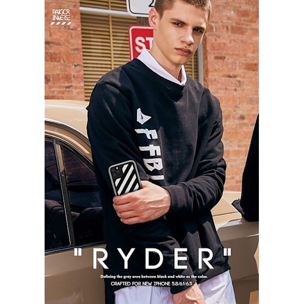 Raigor Inverse RYDER-skydd för iPhone 11 Pro Max - Svart Svart