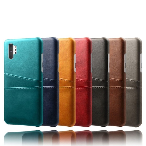 Dual Card Samsung Galaxy Note 10 Pro cover - Sort Black