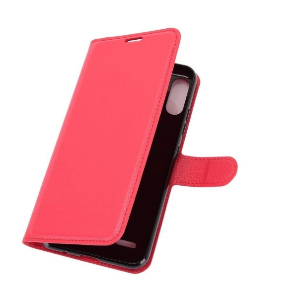 Classic LG K22 flip case - Red Red