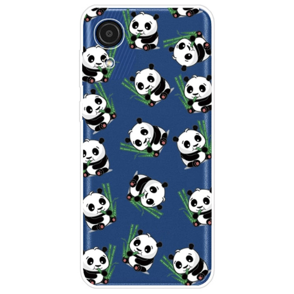 Deco Samsung Galaxy A03 Core Etui - Pandaer White