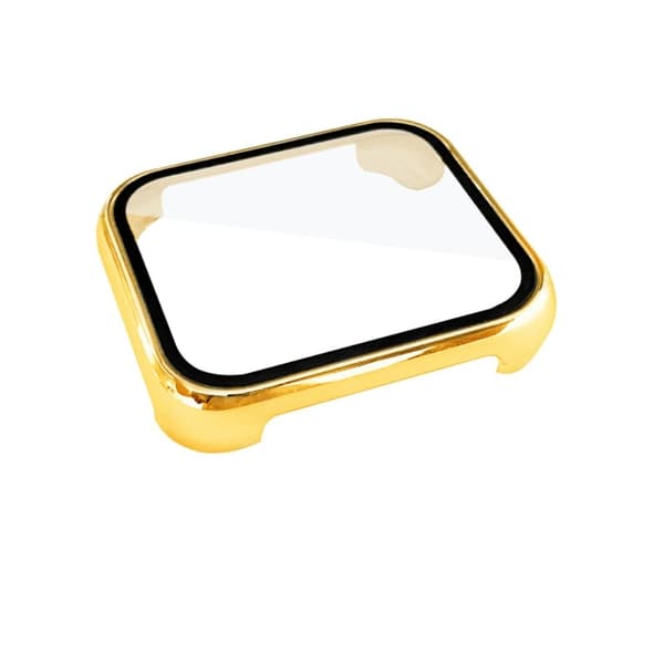 Oppo Watch 2 (46mm) protective cover with tempered glass - Gold Guld