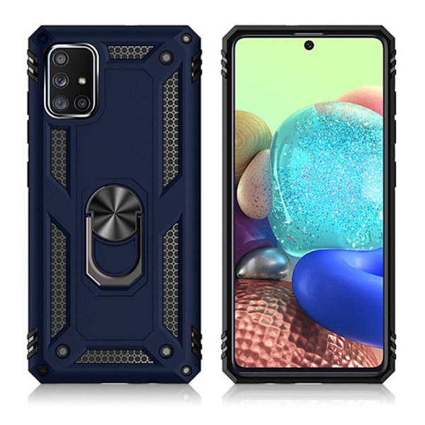 Bofink Combat Samsung Galaxy A71 5G skal - Blå Blå