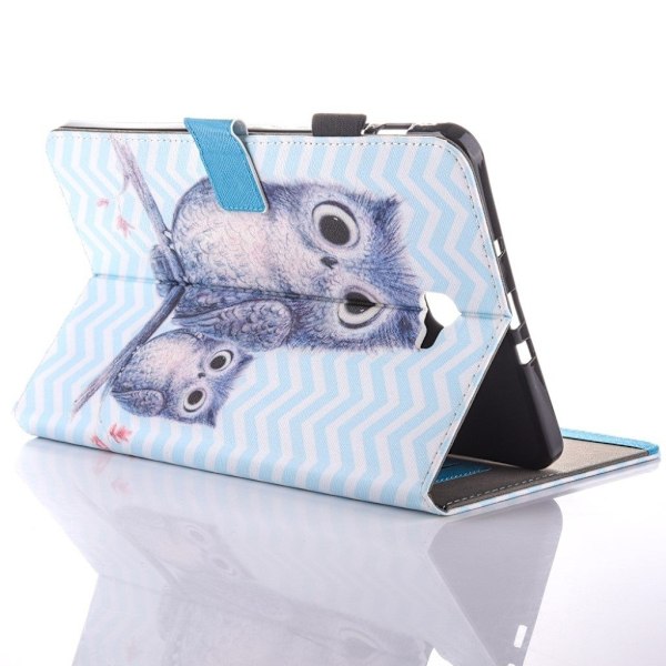 Samsung Galaxy Tab A 10.1 (2016) kortfack fodral - Ugglor multifärg