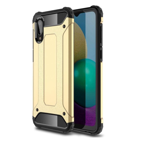 Armour Guard Etui Samsung Galaxy A02 - Guld Gold