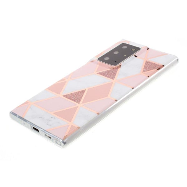 Marble design Samsung Galaxy Note 20 Ultra cover - Pink / Rosagu Pink