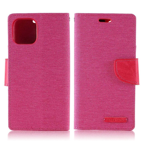 MERCURY Canvas dagbok - iPhone 11 Pro - Rosa Rosa