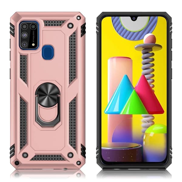 Bofink Combat Samsung Galaxy M31 kotelot - Ruusukulta Pink