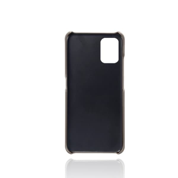 Dual Card Etui Motorola Moto G9 Plus - Grå Silver grey