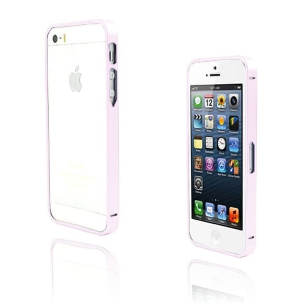 Metallix (lyserød) iPhone 5 / 5S metalbumper Pink