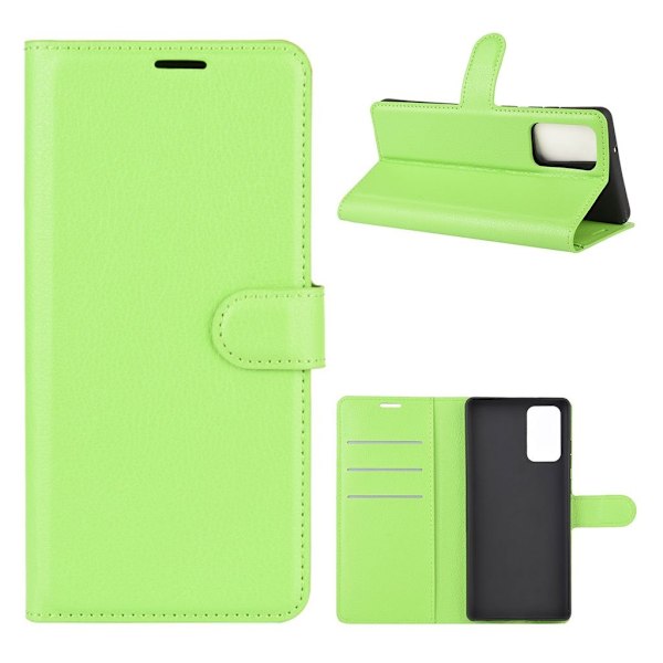 Classic Samsung Galaxy Note 20 flip etui - Grønn Green