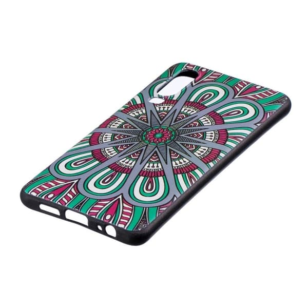 Huawei P30 Mykt Etui Med Mønster - Symmetrisk Multicolor