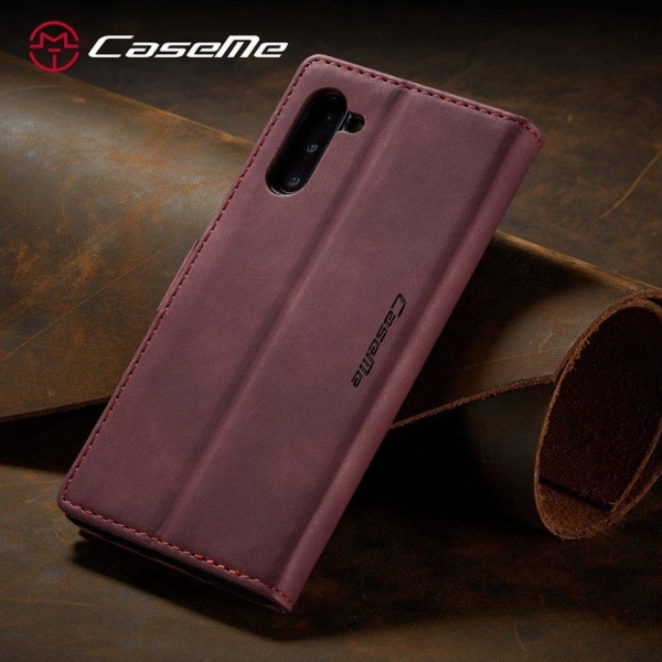 CaseMe vintage Samsung Galaxy Note 10 fodral - Röd Röd
