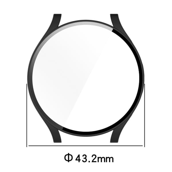Samsung Galaxy Watch 6 (40mm) protective cover with tempered glass - Midnight Blue Blå