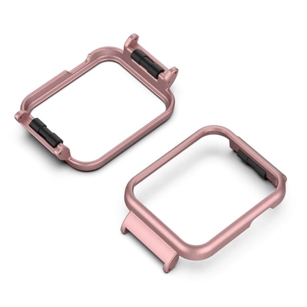 Xiaomi Mi Watch Lite / Redmi Watch metallirunko - Ruusu Vaaleanpunainen Pink