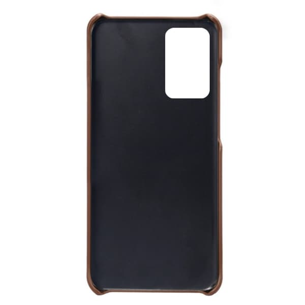 Dual Card Etui Samsung Galaxy A73 - Brun Brown