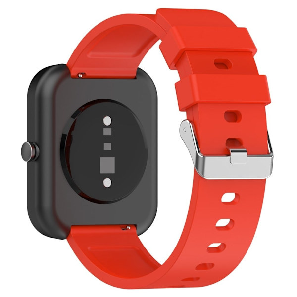 OnePlus Nord Watch silikoniranneke - Punainen Red
