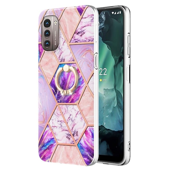 Marmormotiv Nokia G11 / Nokia G21 skal - Ljust Lila Lila