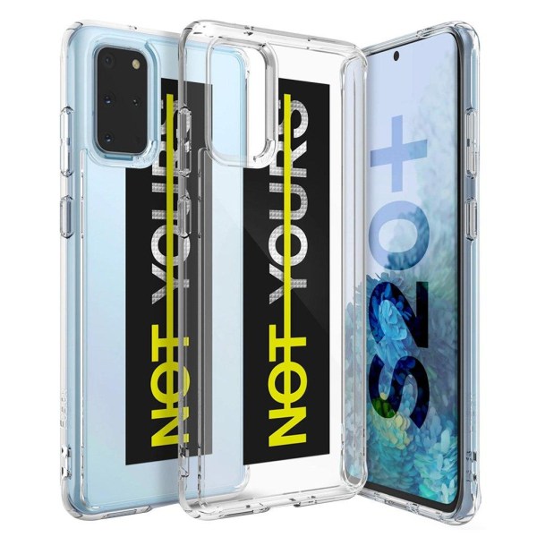 Ringke FUSION DESIGN - Samsung Galaxy S20 Plus - Inte Din Transparent