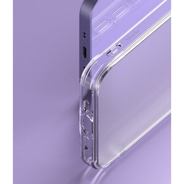 Ringke Fusion Matte iPhone 13 Mini - Klar Transparent