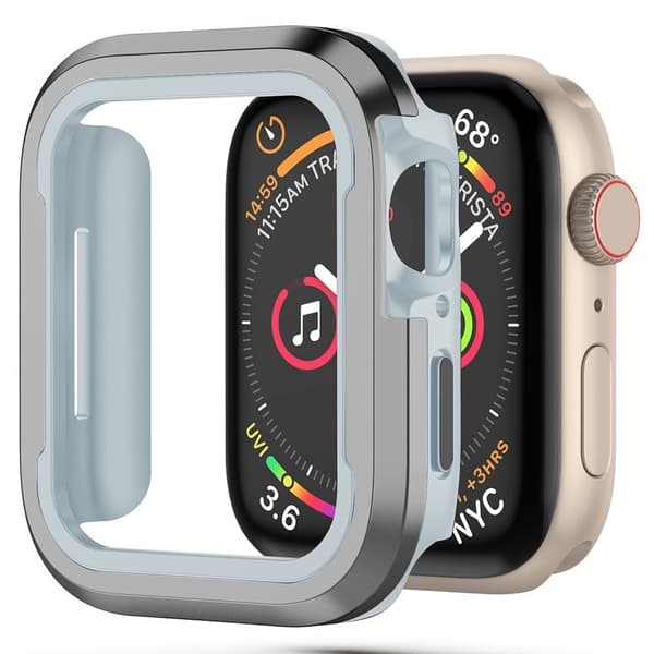 Apple Watch Series 8 (41 mm) deksel i aluminiumslegering - Grå Silver grey